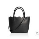 Aura  Estelle cloud mini tote in black Photo 0