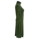 Anthropologie Ett:Twa Coreyell Turtleneck Jersey Dress Heather Green  Size Medium Photo 2