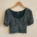 Free People Square Neck Top Green Size M Photo 1