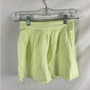 BP NWT . Easy Soft Woven Shorts In Green Limecream XS Photo 3