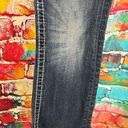 Vigoss  Women's Size 7/8 x 31 The Chelsea Slim Boot  Blue Denim Jeans Photo 2