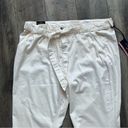 7 For All Mankind Jen7 by  Belted Wide Leg Trouser Pants Size 18 Off White NWT Photo 4