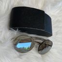 Prada Sunglasses Silver Mirrored Photo 12