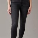 American Eagle AE Next Level Super High-Waisted Jeggings in dark gray size 18 Long Photo 0