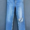 RE/DONE  The 70s Comfort Stretch High Rise Stove Pipe Jeans in Rodeo Indi… Photo 7