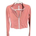 Krass&co Women Sports Running Long-sleeved Standing-collar Zipper Fast-drying top Sz M  Photo 1