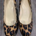 Marc Fisher  | Pre-Loved Animal Print Round Toe Heels Size 7 Photo 2