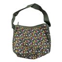 Disney  Mickey Mouse Allover Print Olive Green Canvas Strap Hobo Shoulder Bag​ Photo 1