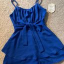 Altar'd State Royal Blue Romper Photo 0