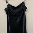 Babaton ARITZIA  Black Slip Dress Adjustable Spaghetti Straps Women Size Medium Photo 3