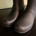 Hunter  Original Short Women's Casual Boots Black Rain Snow Size 8 B53 Photo 5