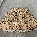 Main Strip Animal Print Skirt Photo 0