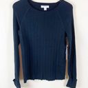 Treasure & Bond Treasures & Bond Black Medium Fitted Sweater Photo 2