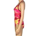 Nike  pink, red and yellow “Fastback” one-piece swimsuit in size 32=6. EUC Photo 5