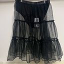 Dolls Kill NWT - Widow Dance with Death Tulle Skirt XL Photo 0