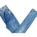 RE/DONE  High Rise Tapered Medium Wash Jeans Photo 3