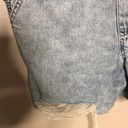 Gap  Distressed Denim Shortalls with Washwell overalls size medium Photo 6