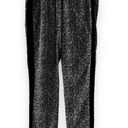 Vince Camuto  Satin Drawstring Jogger Pants in Black/White Pattern Size S Photo 3