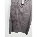 Pro-Fit  Tank Womens Large Gray Florla Printed Compression Fitted Seamless Shirt Photo 1