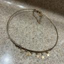 American Eagle gold Star necklace/choker  Photo 3