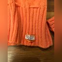 Ralph Lauren vintage POLO jeans orange sweater with tie middle Photo 1