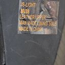 Jessica Simpson  'Light' Black Leather Harness Heeled Boots Photo 5