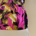 a.n.a  tropical strapless blouson dress size large Photo 2