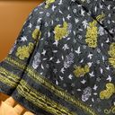 Beautiful Vintage Silk Scarf. Blue Photo 4