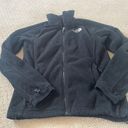 The North Face  Black Zip Up Fleece Size Small Bin 54 Photo 0