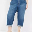 Lane Bryant NWT  Blue Boyfriend Capri Jeans Stretch Denim Women’s Plus Size 18P Photo 0