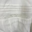 Storia  NWT White Lace Buttons Mini Babydoll Dress Women's Small Photo 6