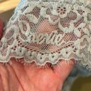 Aerie  Bralette Eyelash Lace Longline Bra Padded Racerback NWOT Size Large Photo 3