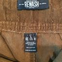 REWASH Brown Corduroy Mini Skirt Photo 2