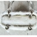 Christian Dior  Mini Embellished Faux Fur Lady Dior Bag Photo 4