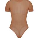 SKIMS *FLAWED* New  Summer mesh sheer bodysuit in Sienna Photo 0