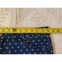 Gloria Vanderbilt  Womens Cropped Jeans Petite Sz 14P Polka Dot Jordyn Slimming Photo 5