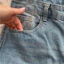 Misslook Y2K light wash blue button fly high rise bootcut jeans, size S western Photo 6