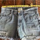 Just Black Denim JBD  Distressed Jean Shorts, Size Medium Photo 5