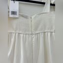 Jason Wu  l dress ivory White Babydoll Tiered lace Tie Shoulder sundress eyelet Photo 3