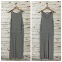 Everlane  Ryan Scoop Back Tank Maxi Dress - Gray - Medium Photo 9