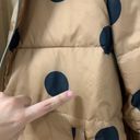 Who What Wear Women’s Polka Dot Print Puffer Jacket Photo 4