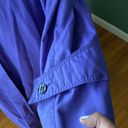 London Fog  • Women’s purple long raincoat, Size S Photo 2