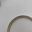 Monet Signed  Costume Jewelry Gold Tone Bangle Bracelet Etched Look Photo 4