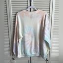 American Eagle AEO Jegging Fit Crewneck Sweatshirt Oversized Pastel Tie Dye Ahh-mazingly Soft Photo 1