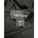 Karen Kane Womens A Line Dress Black Stretch Maxi Scoop Neck Short Sleeve S New Photo 7