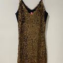 Eight Sixty Gold Sequin Bodycon Dress Photo 0