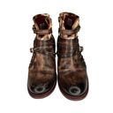 FREEBIRD by Steven Freebird Belfast Leather Leopard Calf Hair Booties Women’s Size 8 Photo 2