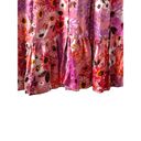 Rachel Parcell  Fit & Flare Tiered Hem Shirt Dress- Floral- Pink Multi-10 Photo 3