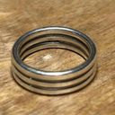 Sterling Silver Triple Band 925  Ring Photo 5