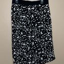 CAbi Women’s  Dixon black and white high low midi skirt size medium style 5321 Photo 2